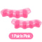 Silicone Toe Separator Bunion Corrector Soft Hammer Toe Straightener Toe Alignment Foot Care Tool 7