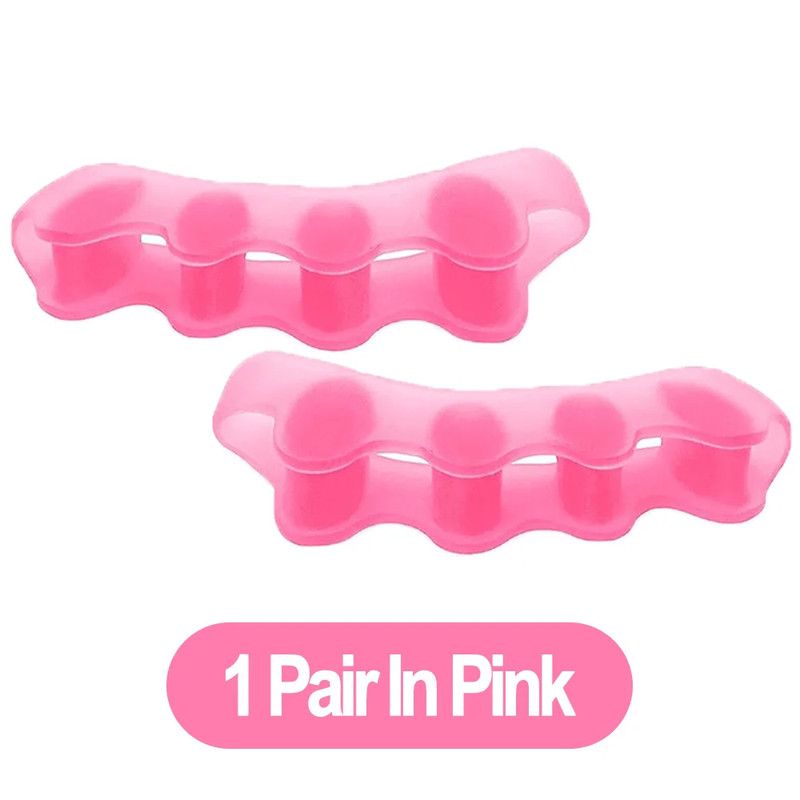 Silicone Toe Separator Bunion Corrector Soft Hammer Toe Straightener  Toe Alignment Foot Care Tool  7