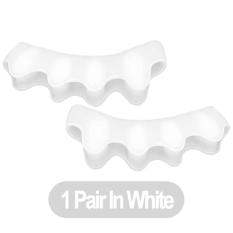 Silicone Toe Separator Bunion Corrector Soft Hammer Toe Straightener  Toe Alignment Foot Care Tool  9