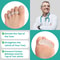 Sumifun Silicone White Toe Separator for Bunion, Hallux Valgus & Overlapping Toes, Foot Adjuster & Straightener Health