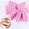 Soft Toe Separators Fingers Foots Nail Art Tools Flexible Heart Design Manicure Pedicure Foot Brace