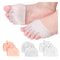Silicone Toe Separator Hallux Valgus Corrector Bunion Orthotics Protector Pain Relief Forefoot Pad 3
