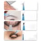 Colorful Eyebrow Tweezer Stainless Steel Slanted Fine Hair Puller Eye Brow Clips Beauty Makeup Tool 2