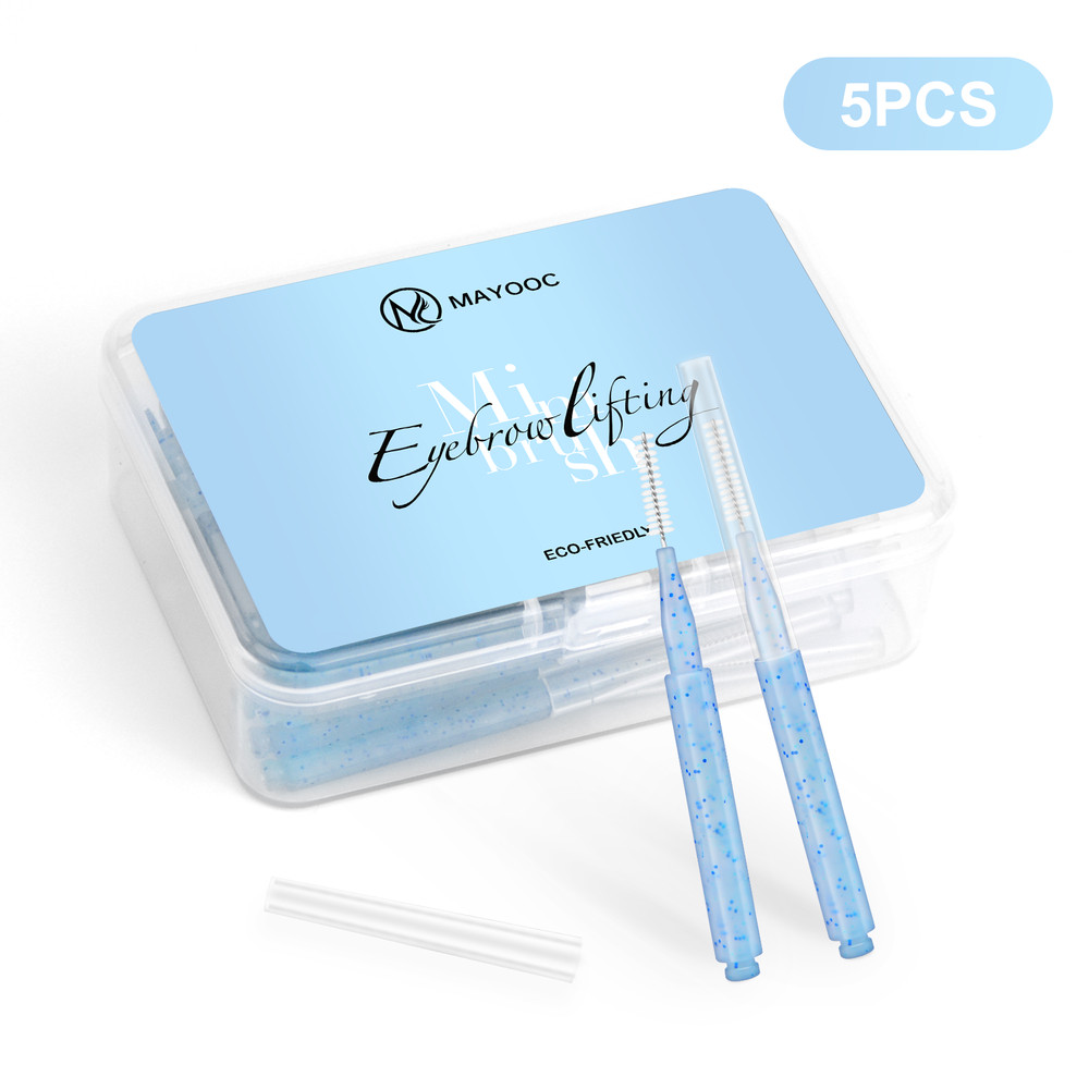 Mini Eyebrow Brush Brow Perm Brush Disposable Lifting Brushes  Bendable Micro Eyelash Brush Applica 8