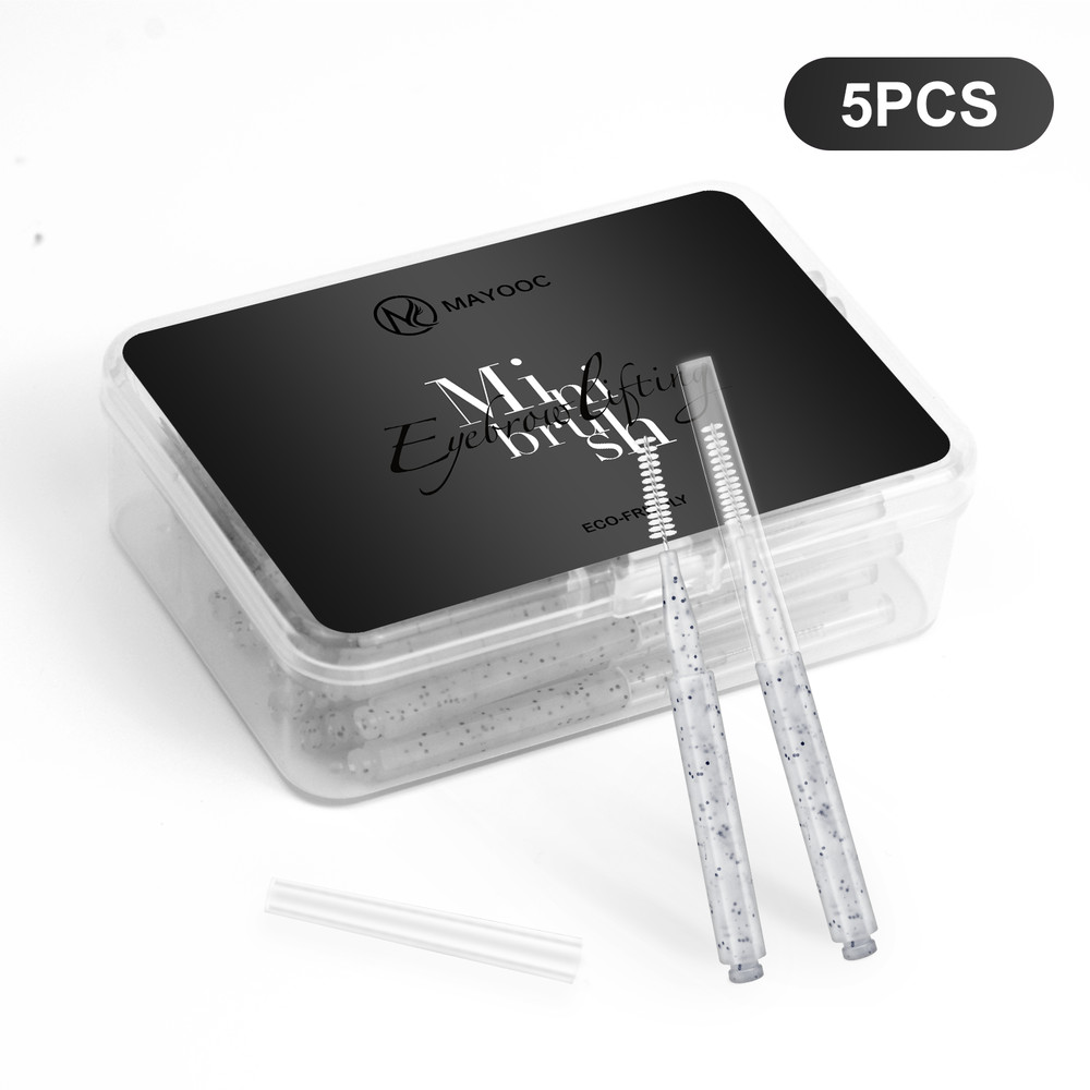 Mini Eyebrow Brush Brow Perm Brush Disposable Lifting Brushes  Bendable Micro Eyelash Brush Applica 9