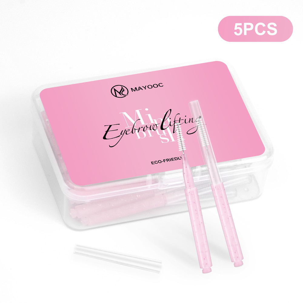 Mini Eyebrow Brush Brow Perm Brush Disposable Lifting Brushes  Bendable Micro Eyelash Brush Applica 10