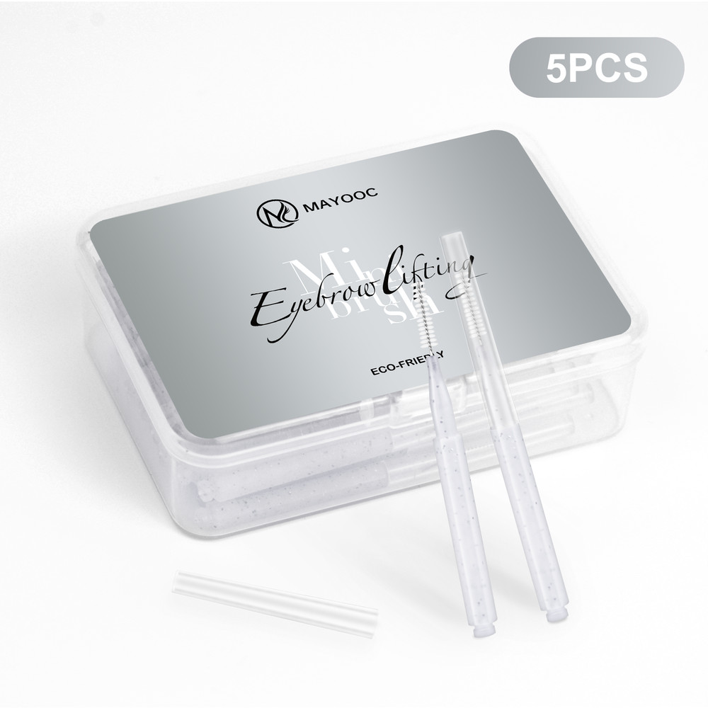 Mini Eyebrow Brush Brow Perm Brush Disposable Lifting Brushes  Bendable Micro Eyelash Brush Applica 13