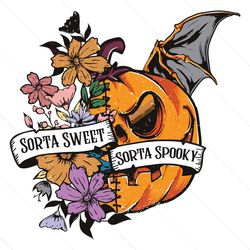 vintage sorta sweet sorta spooky svg