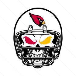 Arizona Cardinals Skull Helmet Svg, Sport Football Svg Files