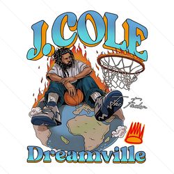 vintage j cole dreamville hip hop rap png