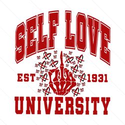 self love university est 1931 svg