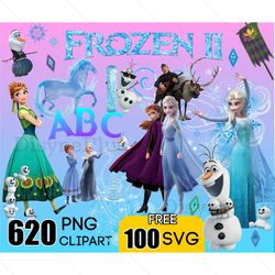 frozen elsa and anna bundle png