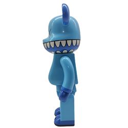 CHINA VERSION Bearbrick Blue Shape Teeth Action Figure New Toy USA Stock
