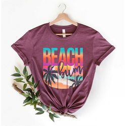 beach bum shirt beach shirt summer shirt gift for her