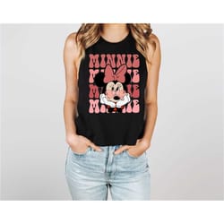 minnie crop retro minnie crop disney minnie crop top tank