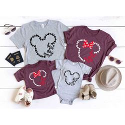 disney mickey and minnie best day ever group t shirt family