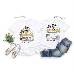 drinking around the world shirt disney drinking shirt epcot