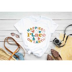 Happiest Place On Earth T Shirt Disney Shirt Family Trip