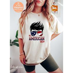 ll american boy shirt fourth of july shirt 4th of july soft cream