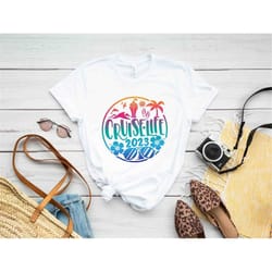 ruise life 2023 colorful t shirt family cruise shirts