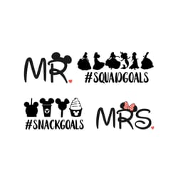 mr mickey mouse svg, squad goals, snack goals svg, mickey mouse svg, magic kingdom svg, family vacation svg, disney svg