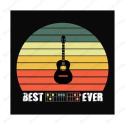 guitar best dad svg, fathers day svg, best dad svg, dad svg, retro dad svg, vintage dad svg, guitarist svg, guitarist da