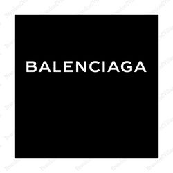Balenciaga logo white hot sale