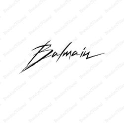 balmain paris logo svg, black balmain logo svg, balmain svg, logo svg, fashion logo svg, brand logo svg