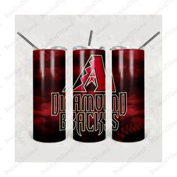 arizona diamondbacks tumbler, arizona diamondbacks wrap, arizona diamondbacks design, mlb tumbler png, sport tumbler, ml