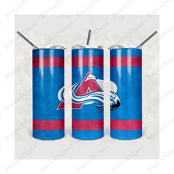 colorado avalanche tumbler, colorado avalanche wrap, colorado avalanche design, sport tumbler, nhl tumbler wrap, nhl tum