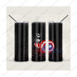 captain america tumbler png, 20oz tumbler, superhero tumbler, avengers tumbler, tumbler png, super hero tumbler