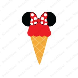 ice cream minnie mouse ears svg, minnie mouse svg, disney mouse svg, disney svg, disney characters svg, cartoon, movie s