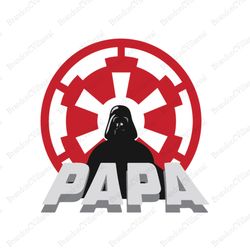Darth Vader Papa SVG, Star Wars Darth Vader SVG Vector, Star Wars Movie SVG, Star Wars Cricut, Star Wars Design, Silhoue