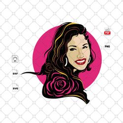 selena quintanilla art svg, selena quintanilla, selena svg, selena t shirt, como la flor svg, selena gift, selena vintag