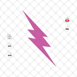 lightning svg, breast cancer gift, breast cancer svg, cancer awareness, cancer ribbon svg, breast cancer ribbon, breast