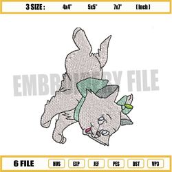 aristocats marie vertical design embroidery png