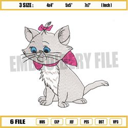 aristocats marie boring embroidery png