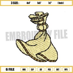 beauty and the beast purse embroidery png