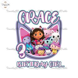 personalized png kids, gabbys dollhouse