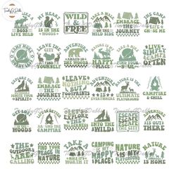 camping svg bundle, nature lover svg, recreation svg, campfire svg, camping shirt svg, hiking svg