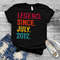 10th Birthday Gift Legend Since July 2012 10 Years Old Boy T Shirt.jpg
