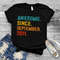 11 Year Old Gift Awesome Since September 2011 11th Bday Boy T Shirt.jpg