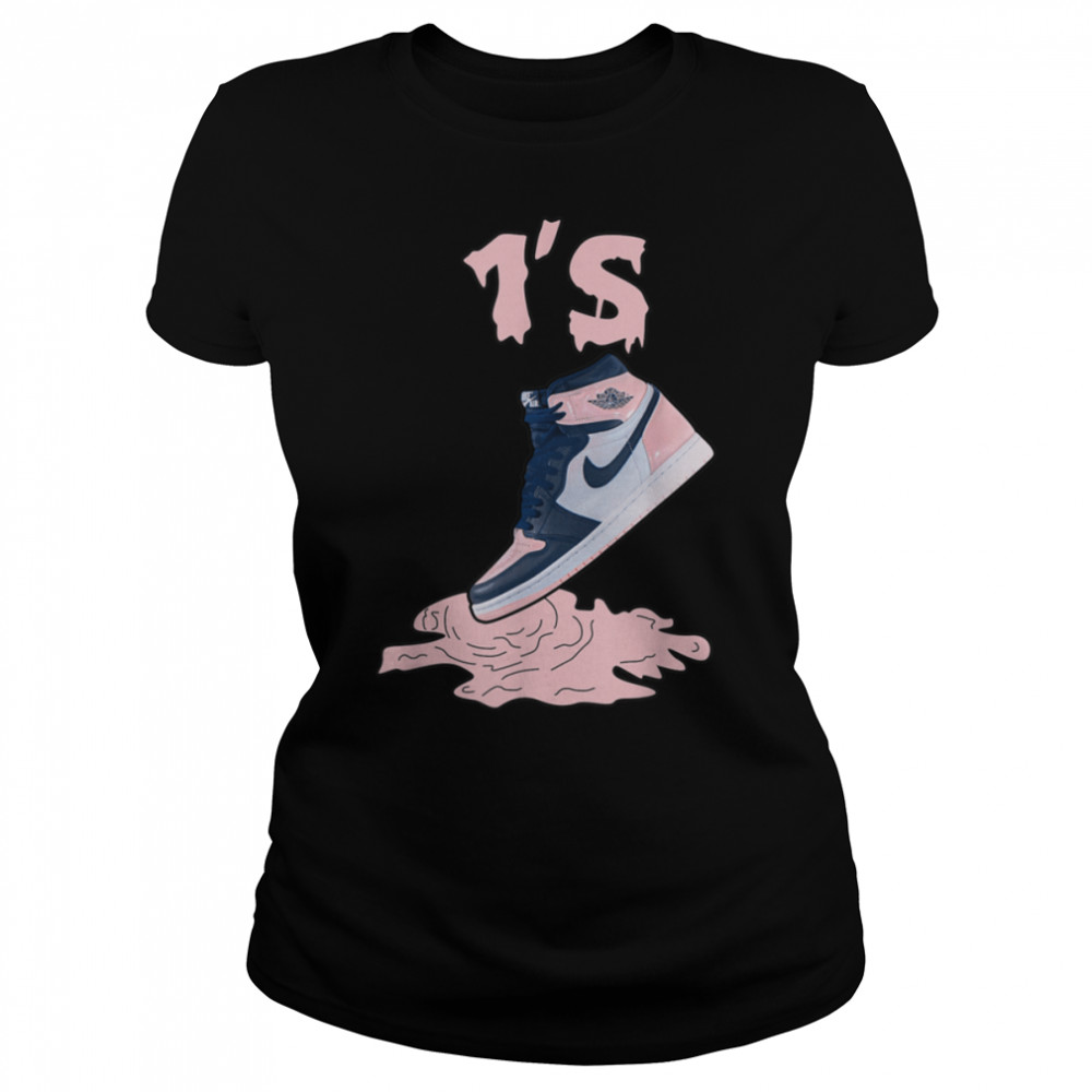 1 High OG Bubble Gum Sneaker Match Tees Shoes Drip Christmas T-Shirt B09JVXVPW1.jpg