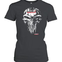 Punisher Skull With Case IH Car Logo Shirt