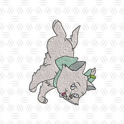 aristocats marie vertical design embroidery ,png