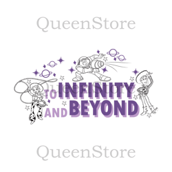 To Infinity And Beyond Buzz Lightyear Svg, Toy Story Clipart , Toy Story Svg, Jessie Svg, Toy Story Logo Svg