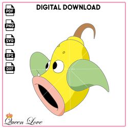 Yellow Pitcher Plant Pokemon Weepinbell SVG