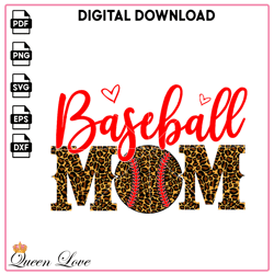 Baseball Mom love, Baseball Mama PNG, Baseball PNG, Baseball Vector Clipart