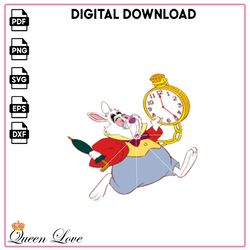 White Rabbit Alice in Wonderland, White Rabbit PNG, watch Png, Vector, Clipart