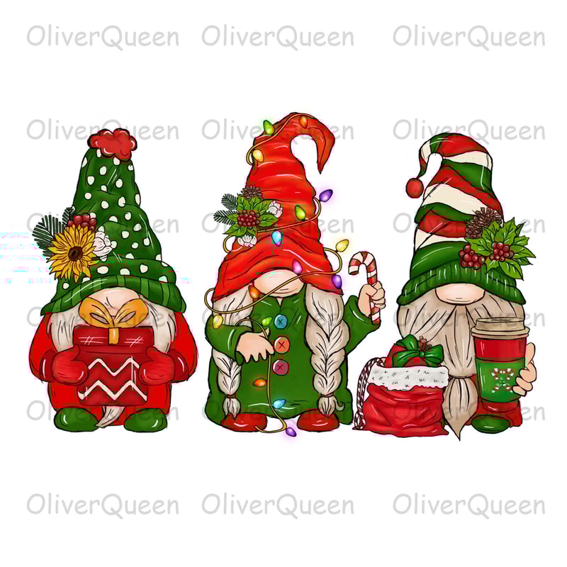 3 Gnome, Gnome christmas png, Merry Christmas png.jpg